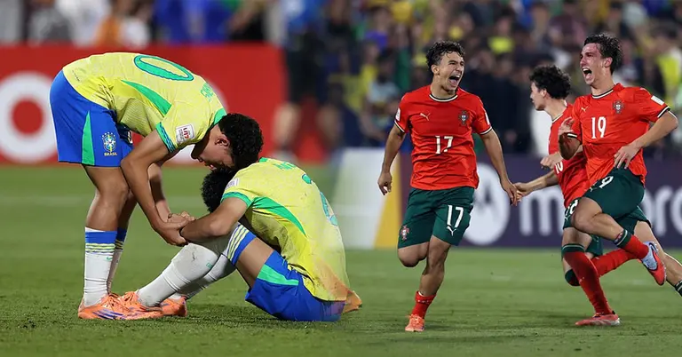 ব্রাজিলকে টাইব্রেকারে হারিয়ে ফাইনালে পর্তুগাল যুবারা